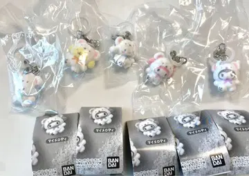 산리오 메지루시 액세서리 폭신폭신 스노우 시나모롤 마이멜로디 쿠로미