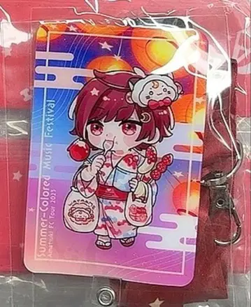 우리들의 여름색 음 축제 아마츠키 폰 탭 스마트폰 숄더 스마트폰 스트랩