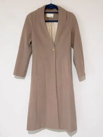 Lily Brown 체스터 코트 브라운