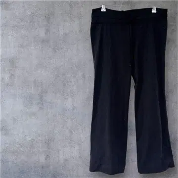 새상품급 블랙 조거 팬츠 허리 드로우 스트링 포함