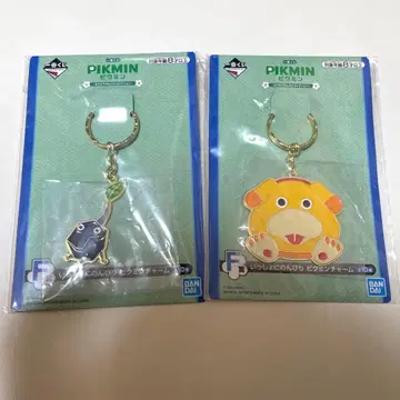 피크민 제일복권 F상 바위 피크민 앉아 참 키링