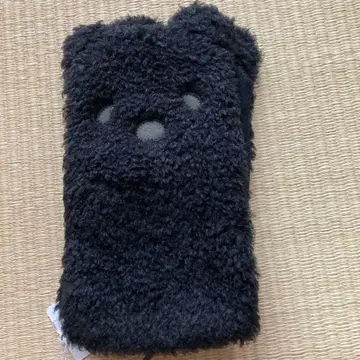 새상품 ANTEPRIMA 곰 모양 블랙 핑거리스 장갑