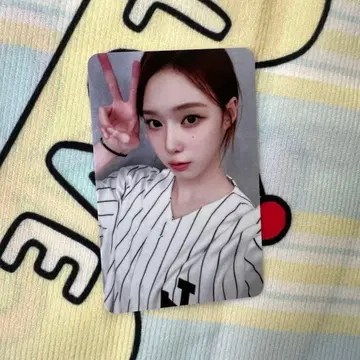 aespa 윈터 야구 BetterThings 유니폼 트레이딩 카드
