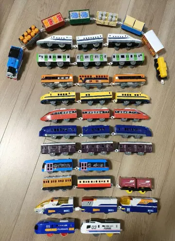 프라레일 차량 세트 다채로운 디자인