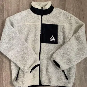 GERRY 플리스 자켓 화이트