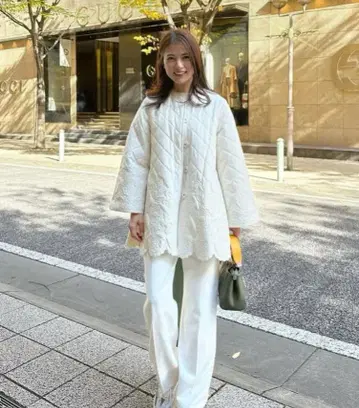 체스티 인기 2way 퀼팅 코트