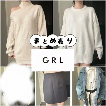GRL 어패럴 의류 묶음 판매 5세트