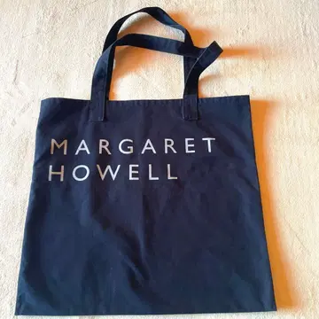 [ 재가격 인하 ] MARGARET HOWELL 네이비 토트백