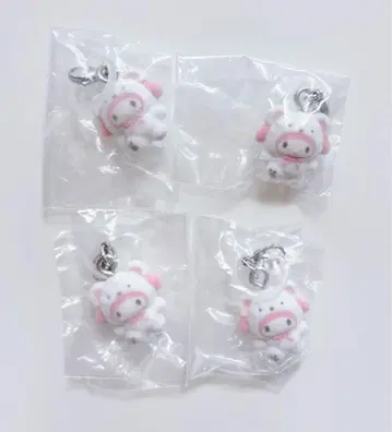 산리오 마이멜로디 메지루시 액세서리 포근포근 스노우