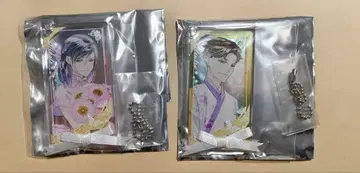 화아와세 우츠츠 미코토 리본 타이 아크릴 플레이트 키체인 새상품