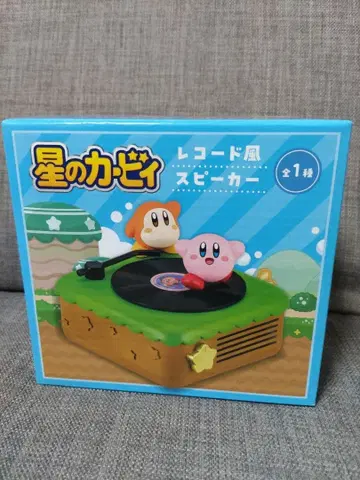 미개봉 새상품 별의 커비 레코드풍 스피커 인형뽑기 경품