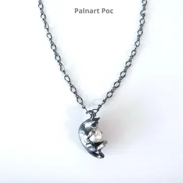 Palnart Poc 파르나토팍 목걸이 고양이 고양이 고양이 펄
