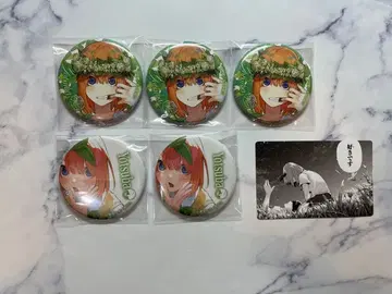 5등분의 신부 요츠바 GOTOAKIBA 아니스가 캔뱃지