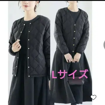 코카 워셔블 골드 버튼 이너 다운 자켓 L 사이즈