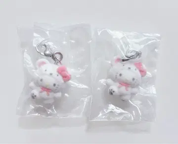 산리오 헬로키티 메지루시 액세서리 포근포근 스노우