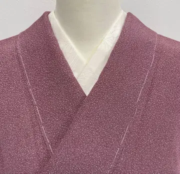 미사용 에도 코몬 기모노 대소아라레 크림슨 약간의 흠 예복으로도