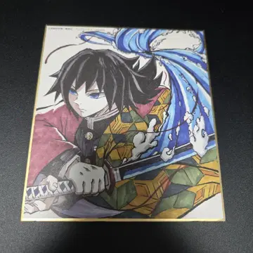 귀멸의 칼날 ufotable 전 집중전 미니 색지