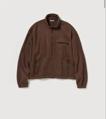 AURALEE PURESILK COMFORTFLEECE HALFZIP 4