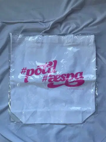 aespa potd 토트백