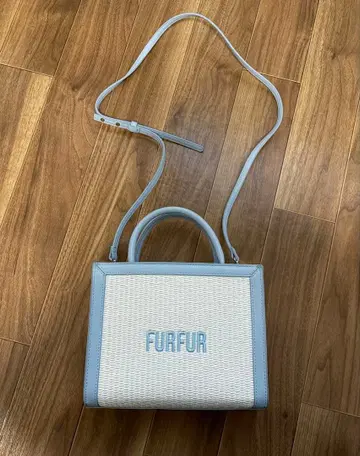 FURFUR 숄더백 라이트 블루