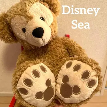 새상품급 디즈니씨 큰 더피 봉제 인형 전체 길이 73cm