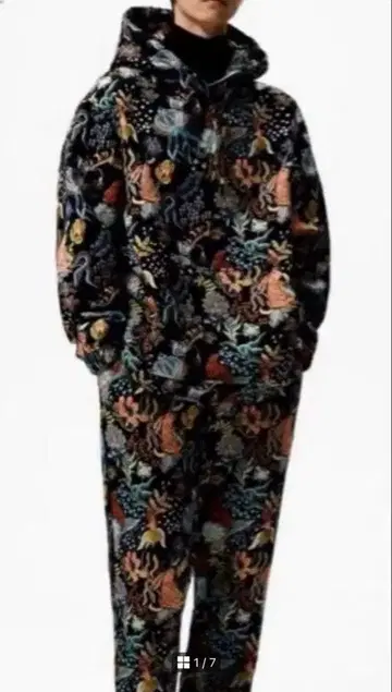 자라 자카드 토끼 롱 팬츠