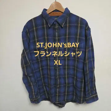90s 세인트 존스베이 헤비 플란넬 셔츠 XL