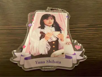 시바타 유나 노기자카46 Mobile B상 카드놀이풍 카드 키링