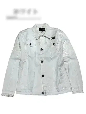 스트레치 트윌 바이커 블루종 G 화이트 48(L)