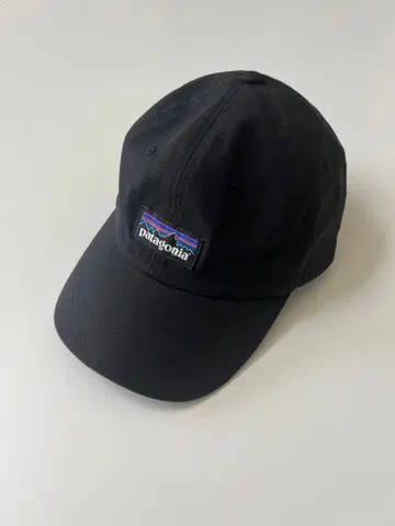 파타고니아 블랙 캡 로고