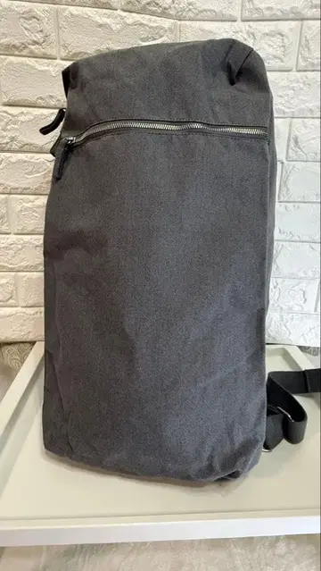 IKEA 그레이 캔버스 바디백 / 사선 가케 숄더