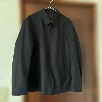 블랙 집업 자켓