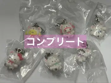산리오 캐릭터즈 메지루시 액세서리 폭신폭신 스노우 컴플리트 세트