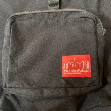 Manhattan Portage 블랙 백팩