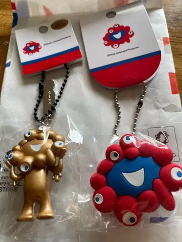 EXPO 2025 오사카 간사이 만박 미야쿠미야쿠 키링 2개 세트