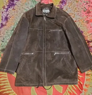 CONTENTO 브라운 가죽 자켓 M 사이즈