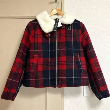 [ 새상품 ] H&M 체크 자켓 퍼