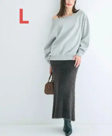 인터넷 완판템! Coca 샤기 니트 I라인 스커트