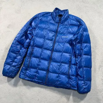 몽벨 라이트 다운 자켓 1101466 블루 M 사이즈