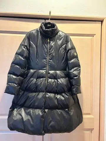 Gracefulsmile 블랙 다운 자켓 A라인