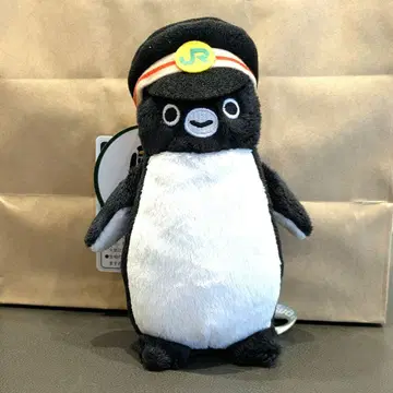 미사용 새상품 Suica 펭귄 역무원 마스코트