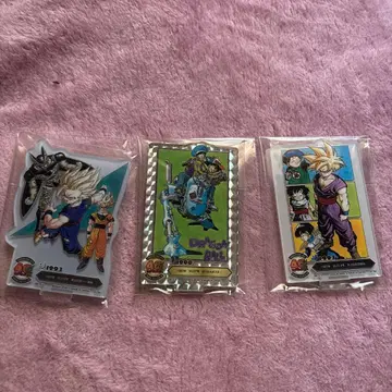 드래곤볼 40주년 제일복권 F상 아크릴 스탠드 묶음 판매