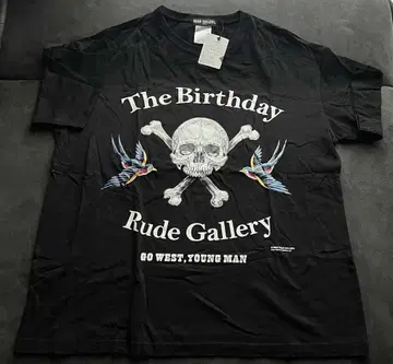 [ 새상품 ] The Birthday RUDE GALLERY 스컬 T셔츠