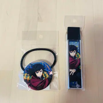 [ 미개봉 ] 귀멸의 칼날 토미오카 기유 스틱 거울 머리끈