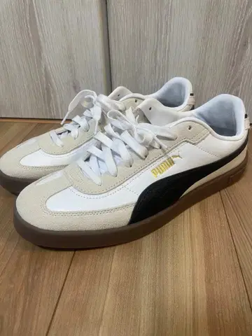 PUMA 스니커즈 화이트/블랙 28cm
