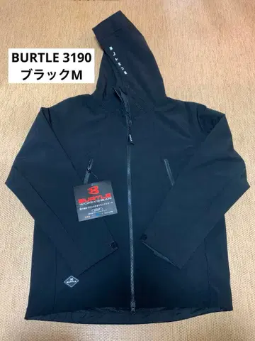 BURTLE 3190 방풍 후디 자켓 M 블랙