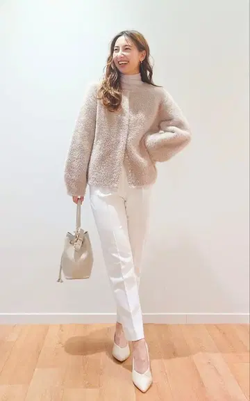 새상품 PLST 플라스테 페더얀 2WAY 가디건