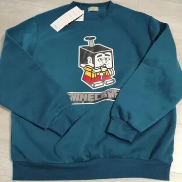 새상품 아이 마인크래프트풍 패러디 트레이닝복