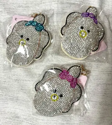 동글동글 눈망울의 나마가키 큐빅 키링 전 3종 컴플리트 세트