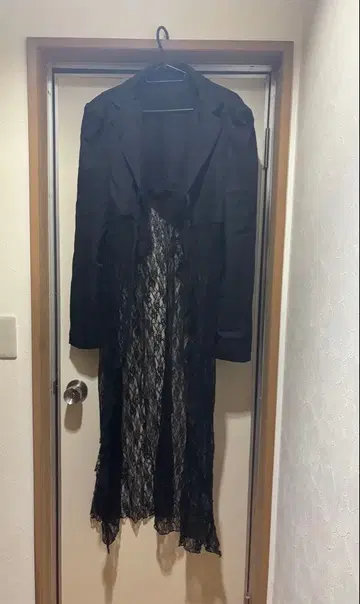 hyde 착용 계열 레이스 절개 자켓 if 라르크